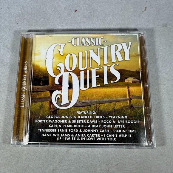 Classic Country Duets CD Album Various Artists 20 Timeless Hits Impertone 2017 - Picture 1 of 3